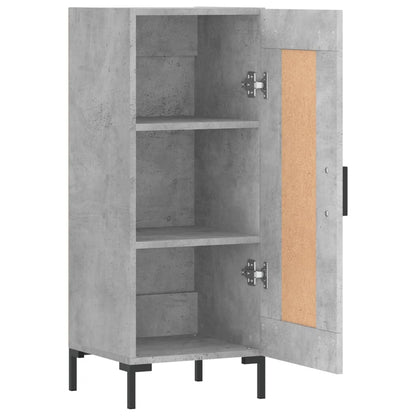Credenza Grigio Cemento 34,5x34x90 cm in Legno Multistrato - homemem39