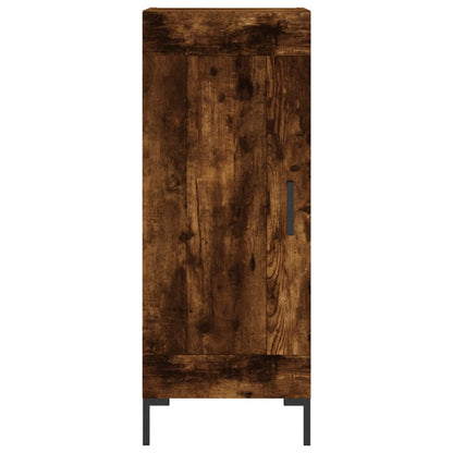 Credenza Rovere Fumo 34,5x34x90 cm in Legno Multistrato