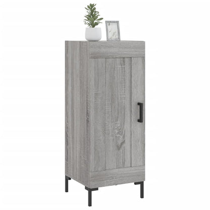 Credenza Grigio Sonoma 34,5x34x90 cm in Legno Multistrato
