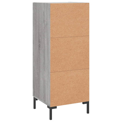 Credenza Grigio Sonoma 34,5x34x90 cm in Legno Multistrato | homemem39