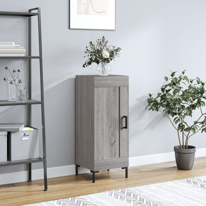 Credenza Grigio Sonoma 34,5x34x90 cm in Legno Multistrato | homemem39