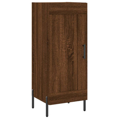 Credenza Rovere Marrone 34,5x34x90 cm in Legno Multistrato | homemem39