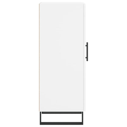 Credenza Bianca 34,5x34x90 cm in Legno Multistrato - homemem39