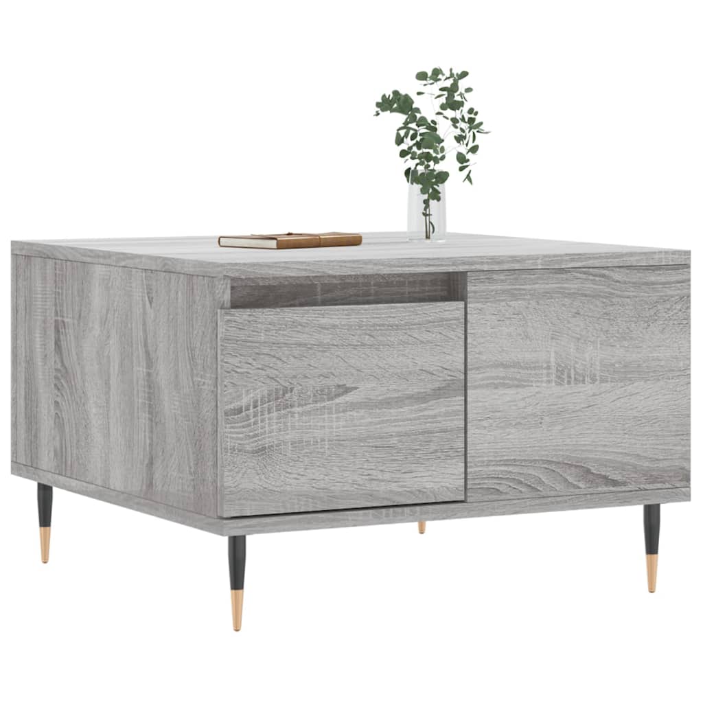 Tavolino Salotto Grigio Sonoma 55x55x36,5 cm Legno Multistrato | homemem39