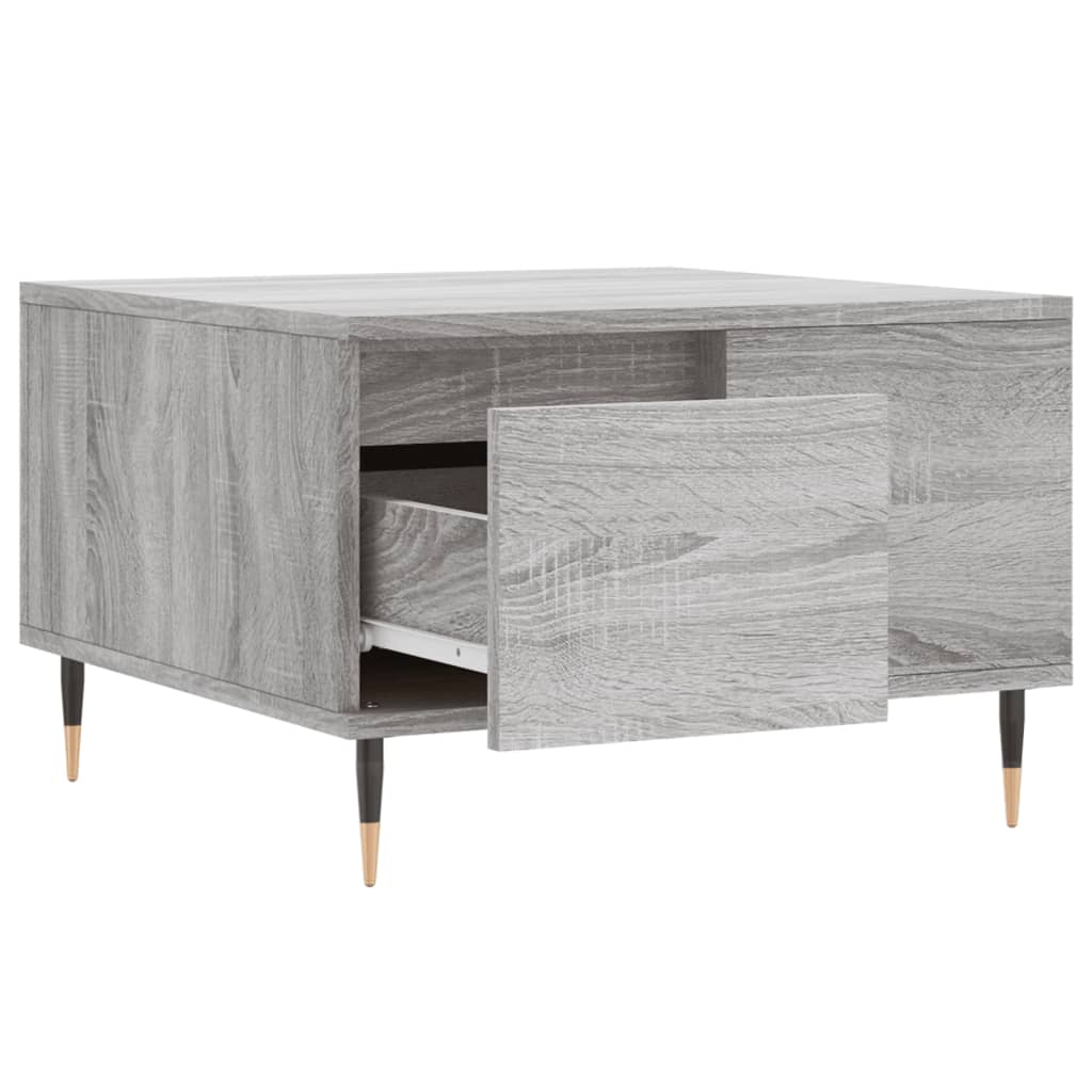 Tavolino Salotto Grigio Sonoma 55x55x36,5 cm Legno Multistrato | homemem39