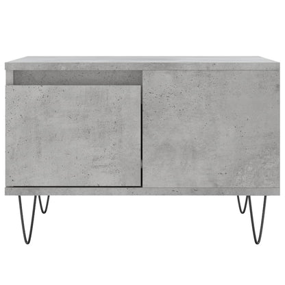 Tavolino Salotto Grigio Cemento 55x55x36,5 cm Legno Multistrato | homemem39