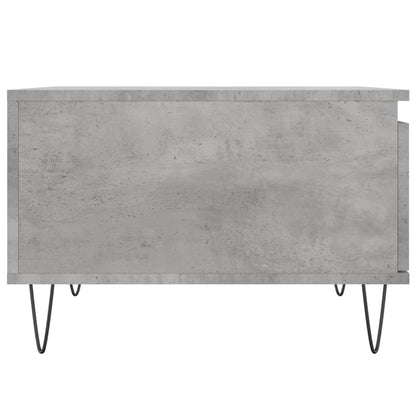 Tavolino Salotto Grigio Cemento 55x55x36,5 cm Legno Multistrato | homemem39