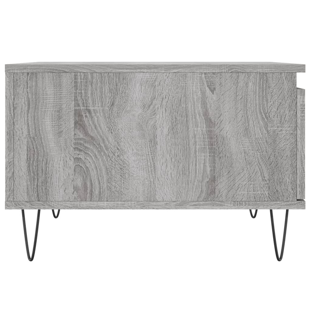 Tavolino Salotto Grigio Sonoma 55x55x36,5 cm Legno Multistrato | homemem39