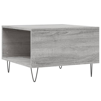 Tavolino Salotto Grigio Sonoma 55x55x36,5 cm Legno Multistrato | homemem39