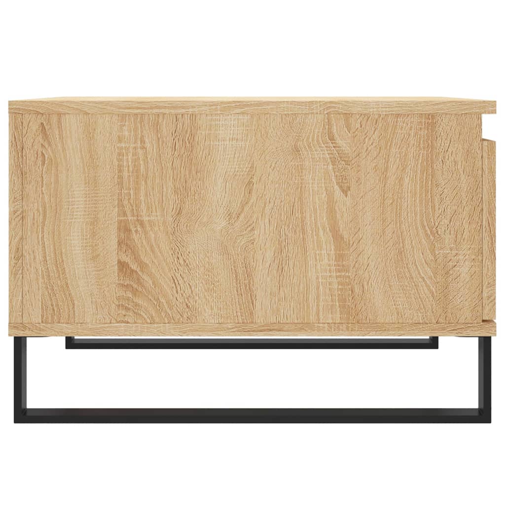 Tavolino Salotto Rovere Sonoma 55x55x36,5 cm Legno Multistrato