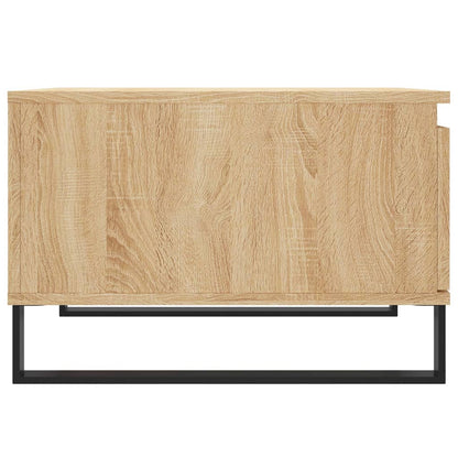 Tavolino Salotto Rovere Sonoma 55x55x36,5 cm Legno Multistrato