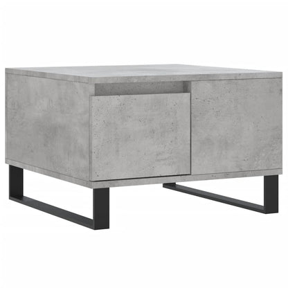 Tavolino Salotto Grigio Cemento 55x55x36,5 cm Legno Multistrato | homemem39