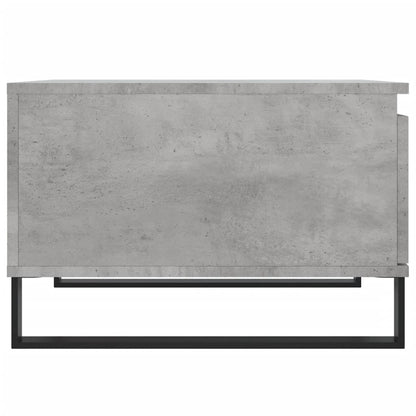 Tavolino Salotto Grigio Cemento 55x55x36,5 cm Legno Multistrato | homemem39