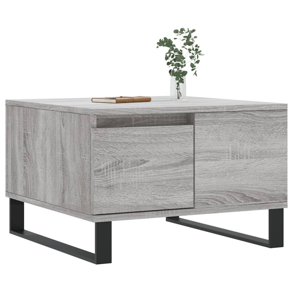Tavolino Salotto Grigio Sonoma 55x55x36,5 cm Legno Multistrato | homemem39