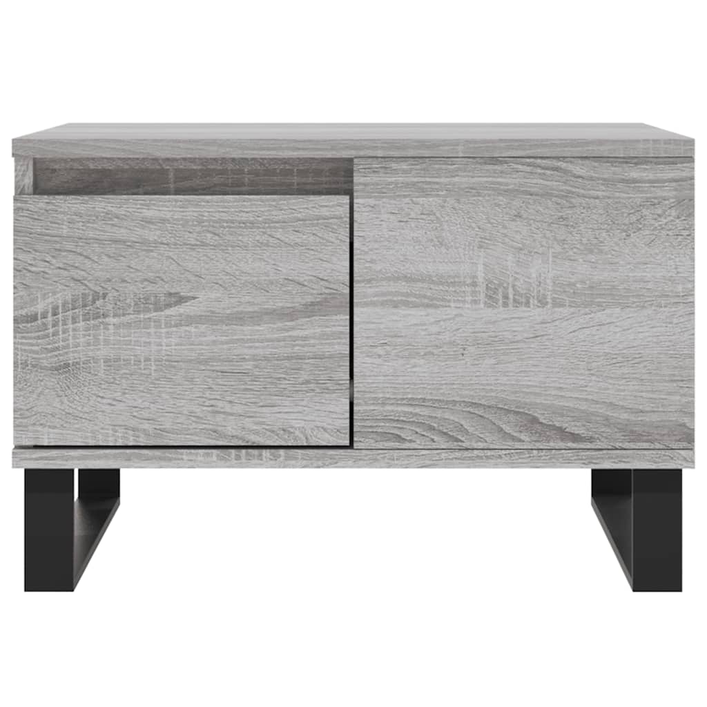 Tavolino Salotto Grigio Sonoma 55x55x36,5 cm Legno Multistrato | homemem39