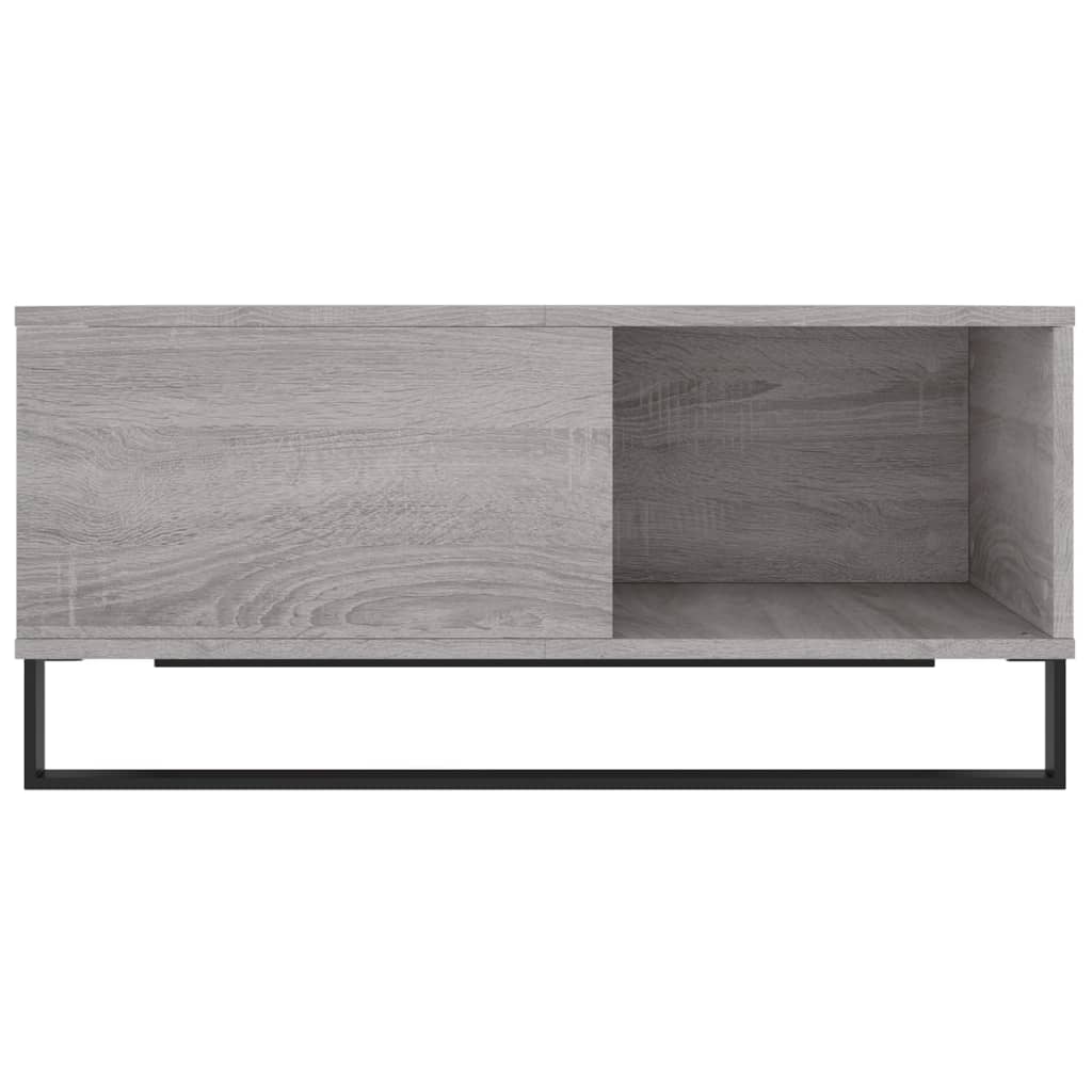 Tavolino Salotto Grigio Sonoma 80x80x36,5 cm Legno Multistrato | homemem39
