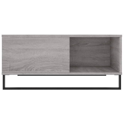 Tavolino Salotto Grigio Sonoma 80x80x36,5 cm Legno Multistrato | homemem39