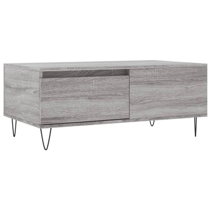 Tavolino Salotto Grigio Sonoma 90x50x36,5 cm Legno Multistrato | homemem39