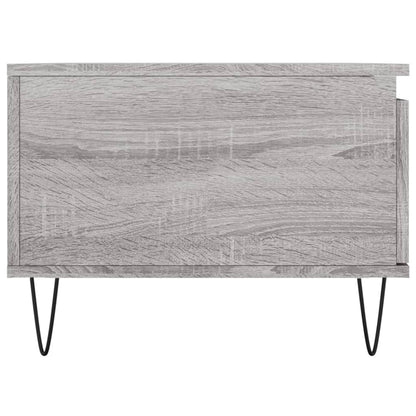 Tavolino Salotto Grigio Sonoma 90x50x36,5 cm Legno Multistrato | homemem39