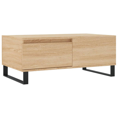 Tavolino Salotto Rovere Sonoma 90x50x36,5 cm Legno Multistrato | homemem39