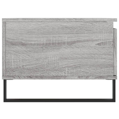Tavolino Salotto Grigio Sonoma 90x50x36,5 cm Legno Multistrato