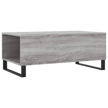 Tavolino Salotto Grigio Sonoma 90x50x36,5 cm Legno Multistrato