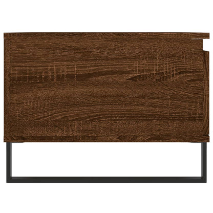 Tavolino da Salotto Rovere Marrone 90x50x36,5 cm in Multistrato | homemem39