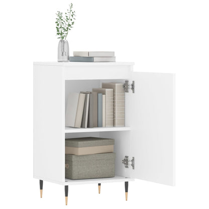 Credenza Bianca 40x35x70 cm in Legno Multistrato | homemem39