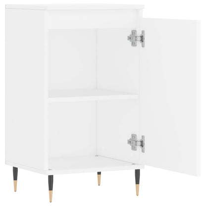 Credenza Bianca 40x35x70 cm in Legno Multistrato - homemem39