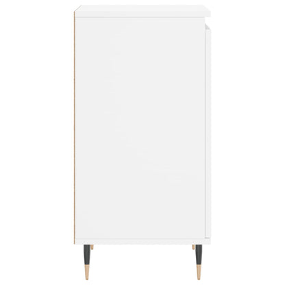 Credenza Bianca 40x35x70 cm in Legno Multistrato - homemem39