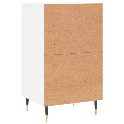 Credenza Bianca 40x35x70 cm in Legno Multistrato - homemem39