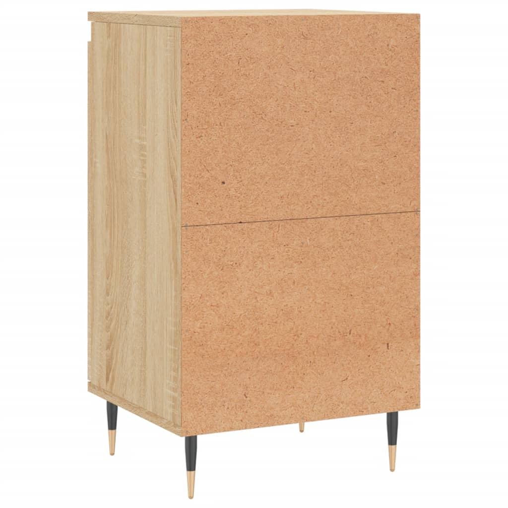 Credenza Rovere Sonoma 40x35x70 cm in Legno Multistrato