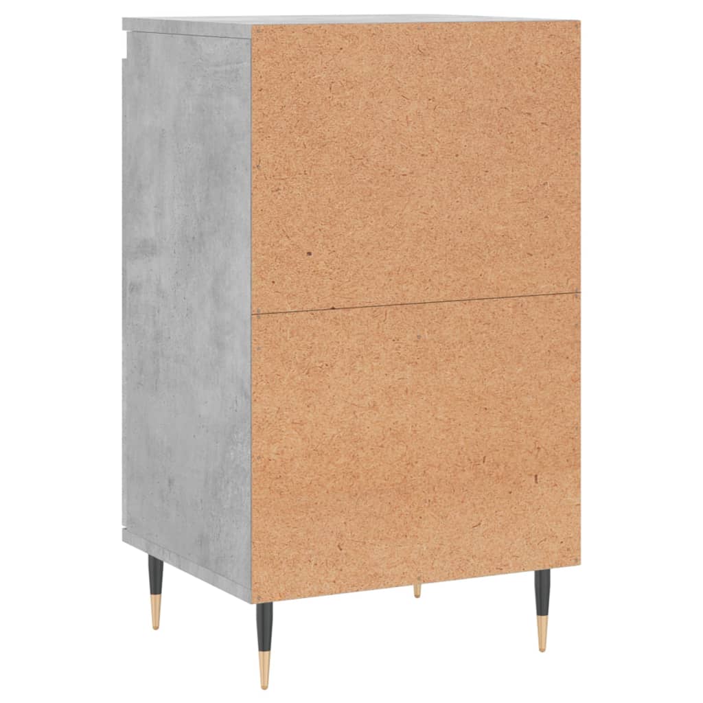 Credenza Grigio Cemento 40x35x70 cm in Legno Multistrato - homemem39
