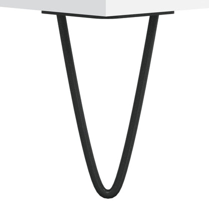 Credenza Bianca 40x35x70 cm in Legno Multistrato | homemem39