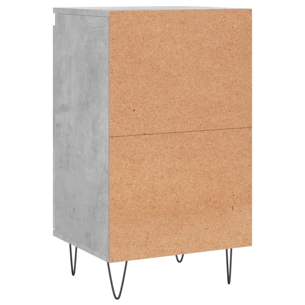 Credenza Grigio Cemento 40x35x70 cm in Legno Multistrato - homemem39