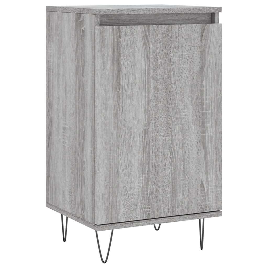 Credenza Grigio Sonoma 40x35x70 cm in Legno Multistrato - homemem39