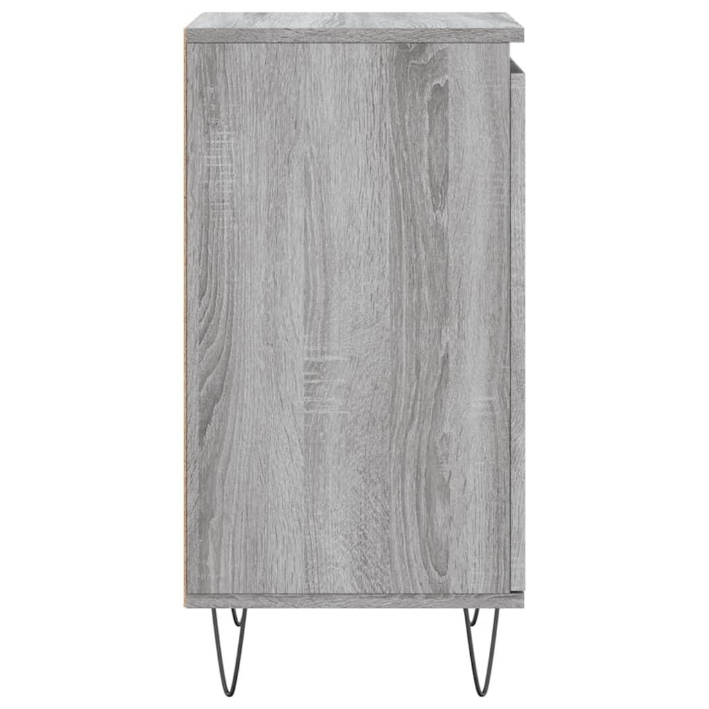 Credenza Grigio Sonoma 40x35x70 cm in Legno Multistrato - homemem39
