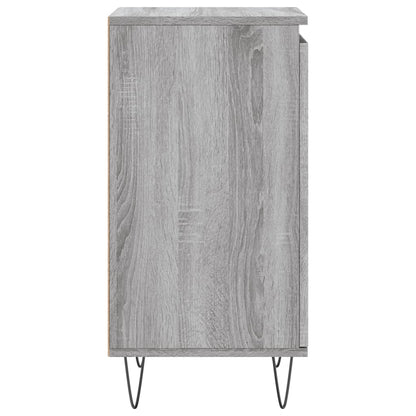 Credenze 2 pz Grigio Sonoma 40x35x70 cm in Legno Multistrato - homemem39