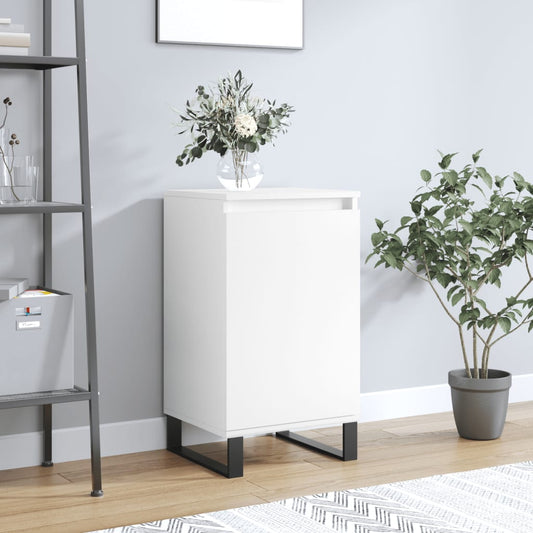 Credenza Bianca 40x35x70 cm in Legno Multistrato - homemem39