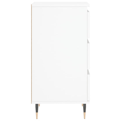 Credenza Bianca 40x35x70 cm in Legno Multistrato - homemem39