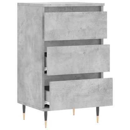 Credenza Grigio Cemento 40x35x70 cm in Legno Multistrato - homemem39