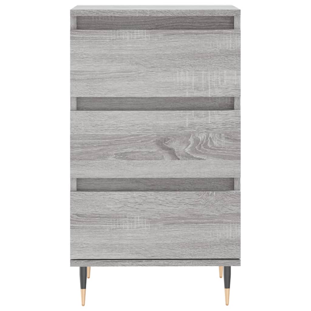 Credenza Grigio Sonoma 40x35x70 cm in Legno Multistrato - homemem39