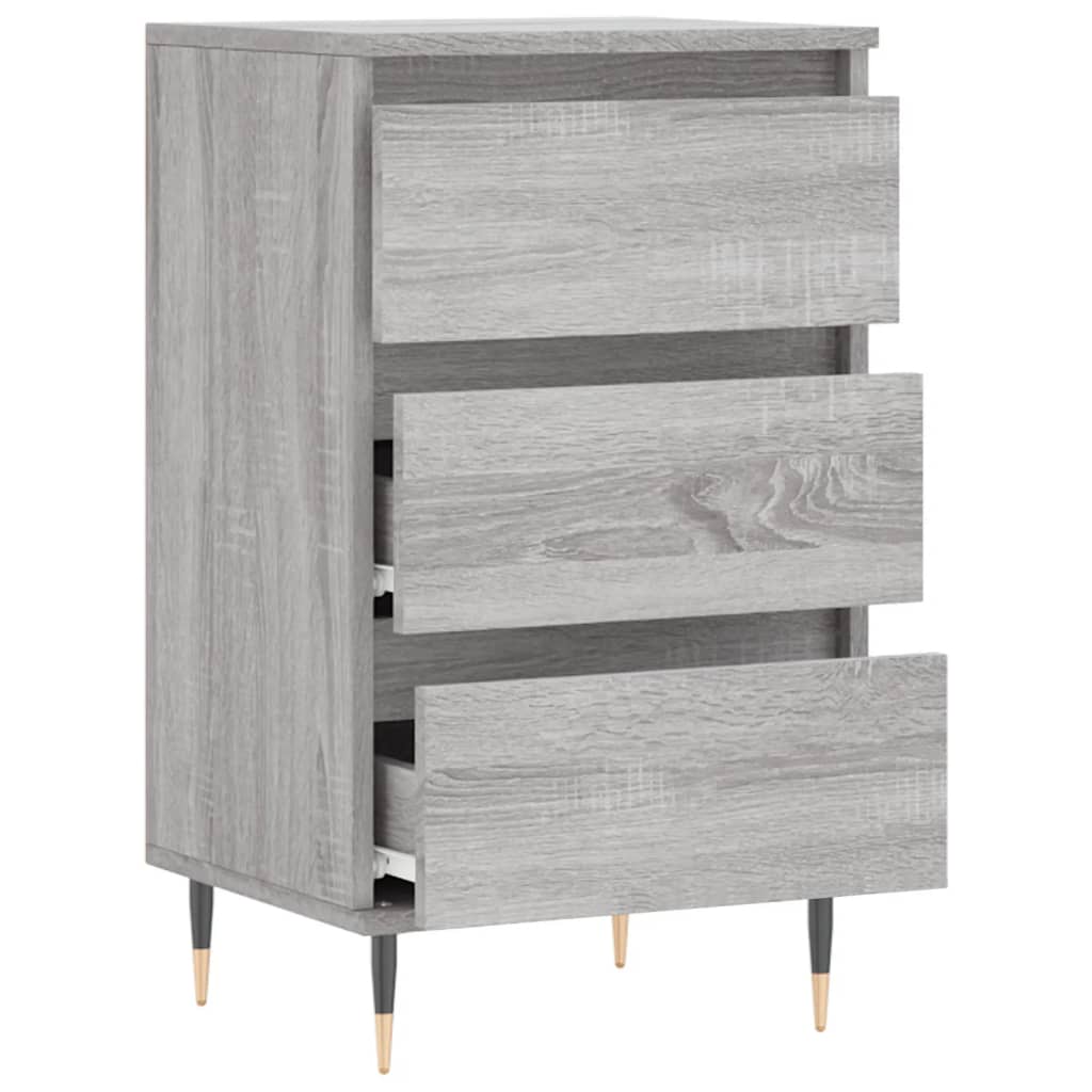 Credenza Grigio Sonoma 40x35x70 cm in Legno Multistrato - homemem39