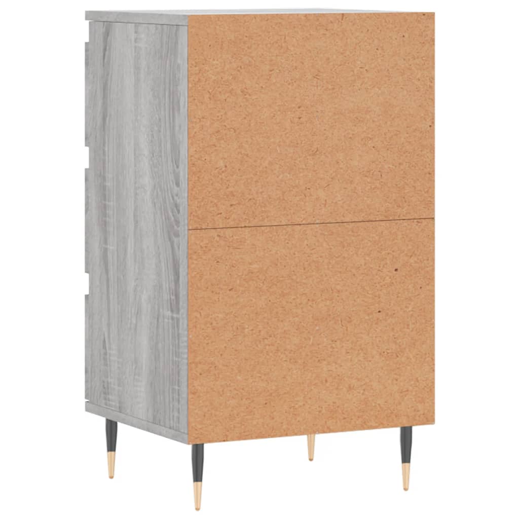 Credenza Grigio Sonoma 40x35x70 cm in Legno Multistrato - homemem39