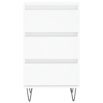 Credenza Bianca 40x35x70 cm in Legno Multistrato - homemem39