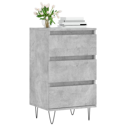 Credenza Grigio Cemento 40x35x70 cm in Legno Multistrato - homemem39