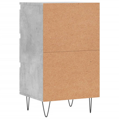 Credenza Grigio Cemento 40x35x70 cm in Legno Multistrato - homemem39