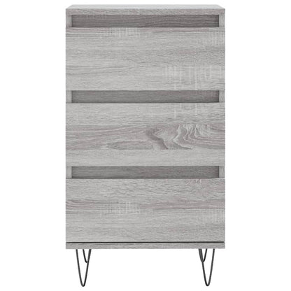 Credenza Grigio Sonoma 40x35x70 cm in Legno Multistrato - homemem39