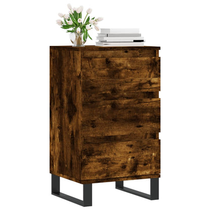 Credenza Rovere Fumo 40x35x70 cm in Legno Multistrato - homemem39