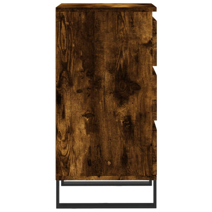 Credenza Rovere Fumo 40x35x70 cm in Legno Multistrato